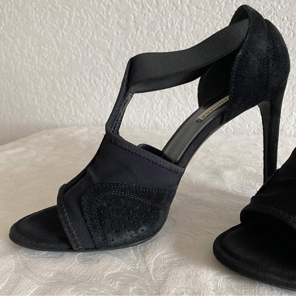 BALENCIAGA black leather Sandals - Picture 12 of 12